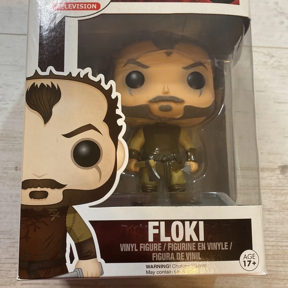 Funko Pop Floki #180 Vikings Figure - Picture 2 of 12